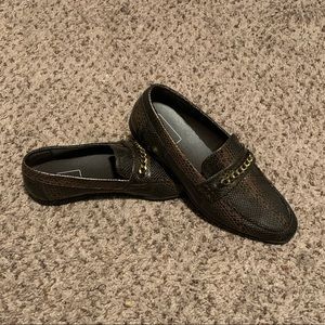Men’s Asos Snakeskin Loafers
